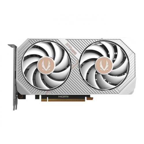 Відеокарта Zotac GeForce RTX 5050 GAMING Twin Edge OC White 8192MB (ZT-B50500Q-10M) купити в Україні: Київ, Львів, Хмельницький, Тернопіль, Івано-Франківськ | Перевірка сумісності, низька ціна, відгуки, характеристики від TELEMART фото