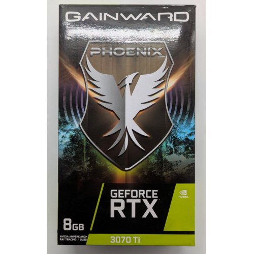Видеокарта Gainward GeForce RTX 3070 Ti Phoenix 8192MB (NED307T019P2-1046X) (Восстановлено продавцом, 840305) купить в Украине: Киев, Днепр, Харьков, Одесса  | Проверка совместимости, низкая цена, отзывы, характеристики от TELEMART фото