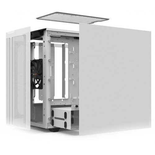 Корпус Be Quiet! Pure Base 500DX ARGB Tempered Glass без БП (BGW38) White (Восстановлено продавцом, 840313) купить в Украине: Киев, Днепр, Харьков, Одесса  | Проверка совместимости, низкая цена, отзывы, характеристики от TELEMART фото
