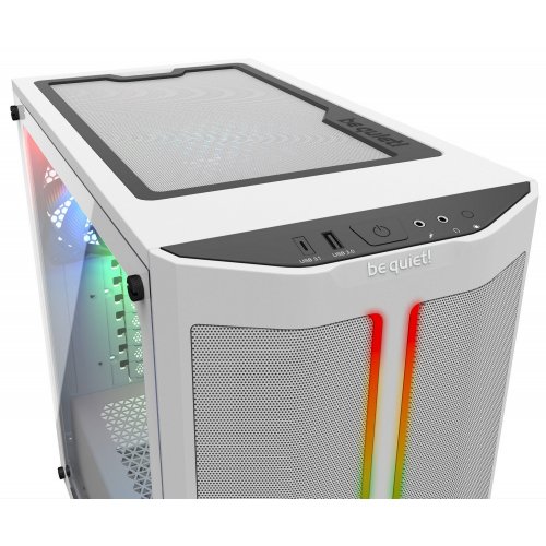 Корпус Be Quiet! Pure Base 500DX ARGB Tempered Glass без БП (BGW38) White (Восстановлено продавцом, 840313) купить в Украине: Киев, Днепр, Харьков, Одесса  | Проверка совместимости, низкая цена, отзывы, характеристики от TELEMART фото