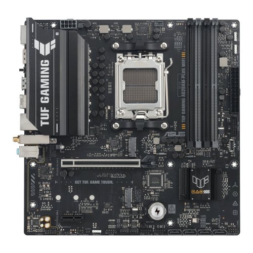 Уценка материнская плата Asus TUF GAMING A620AM-PLUS WIFI (sAM5, AMD A620A) (Следы использования, 840316) купить в Украине: Киев, Днепр, Харьков, Одесса  | Проверка совместимости, низкая цена, отзывы, характеристики от TELEMART фото