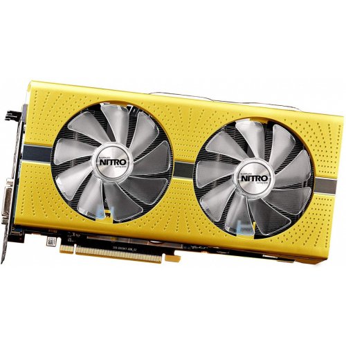 Відеокарта Sapphire Radeon RX590 Nitro+ AMD 50th Gold Edition 8192MB (299-5E366-001SA) (Відновлено продавцем, 840317) купити в Україні: Київ, Львів, Хмельницький, Тернопіль, Івано-Франківськ | Перевірка сумісності, низька ціна, відгуки, характеристики від TELEMART фото
