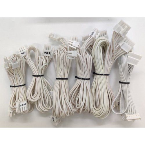 Блок питания Asus ROG Strix 850W White Edition (90YE00A4-B0NA00) (Восстановлено продавцом, 840328) купить в Украине: Киев, Днепр, Харьков, Одесса  | Проверка совместимости, низкая цена, отзывы, характеристики от TELEMART фото