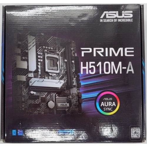 Материнська плата Asus PRIME H510M-A (s1200, Intel H510) (Відновлено продавцем, 840337) купити в Україні: Київ, Львів, Хмельницький, Тернопіль, Івано-Франківськ | Перевірка сумісності, низька ціна, відгуки, характеристики від TELEMART фото