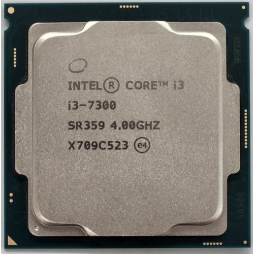 Процессор Intel Core i3-7300 4.0Ghz 4MB s1151 Tray (CM8067703014426) (Восстановлено продавцом, 840340) купить в Украине: Киев, Днепр, Харьков, Одесса  | Проверка совместимости, низкая цена, отзывы, характеристики от TELEMART фото