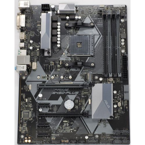 Материнская плата Asus PRIME B450-PLUS (sAM4, AMD B450) (Восстановлено продавцом, 840341) купить в Украине: Киев, Днепр, Харьков, Одесса  | Проверка совместимости, низкая цена, отзывы, характеристики от TELEMART фото