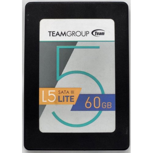 Ssd-диск Team L5 Lite MLC 60GB 2.5'' (T2535T060G0C101) (Восстановлено продавцом, 840343) купить в Украине: Киев, Днепр, Харьков, Одесса  | Проверка совместимости, низкая цена, отзывы, характеристики от TELEMART фото