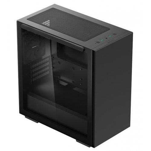 Корпус Deepcool MACUBE 110 Tempered Glass без БЖ (R-MACUBE110-BKNGM1N-G-1) Black (Відновлено продавцем, 840349) купити в Україні: Київ, Львів, Хмельницький, Тернопіль, Івано-Франківськ | Перевірка сумісності, низька ціна, відгуки, характеристики від TELEMART фото