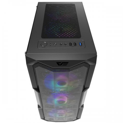 Корпус DarkFlash Aquarius Mesh без БЖ Black (Відновлено продавцем, 840510) купити в Україні: Київ, Львів, Хмельницький, Тернопіль, Івано-Франківськ | Перевірка сумісності, низька ціна, відгуки, характеристики від TELEMART фото