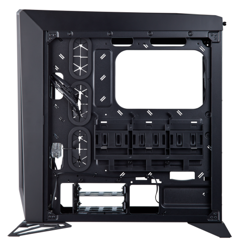 Корпус Corsair Carbide Spec-Omega Tempered Glass без БП (CC-9011120-WW) Red/Black (Восстановлено продавцом, 840512) купить в Украине: Киев, Днепр, Харьков, Одесса  | Проверка совместимости, низкая цена, отзывы, характеристики от TELEMART фото