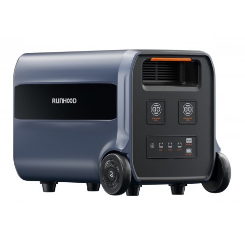 Зарядная станция RUNHOOD F2400 2400W 2400Wh купить в Украине: Киев, Днепр, Харьков, Одесса  | Низкая цена, отзывы, характеристики от TELEMART фото