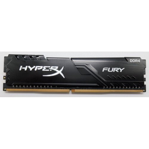 Озу HyperX DDR4 8GB 3200Mhz Fury Black (HX432C16FB3/8) (Восстановлено продавцом, 840612) купить в Украине: Киев, Днепр, Харьков, Одесса  | Проверка совместимости, низкая цена, отзывы, характеристики от TELEMART фото