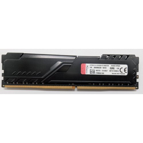 Озу HyperX DDR4 8GB 3200Mhz Fury Black (HX432C16FB3/8) (Восстановлено продавцом, 840612) купить в Украине: Киев, Днепр, Харьков, Одесса  | Проверка совместимости, низкая цена, отзывы, характеристики от TELEMART фото
