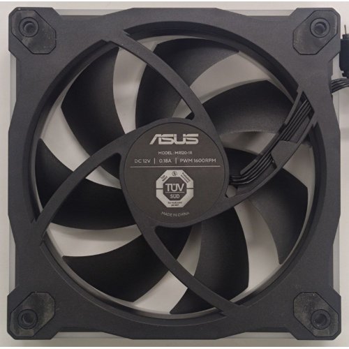 Кулер для корпуса Asus Prime MR120 ARGB Reverse (90DA00L0-B09000) Black (Відновлено продавцем, 840621) купити в Україні: Київ, Львів, Хмельницький, Тернопіль, Івано-Франківськ | Перевірка сумісності, низька ціна, відгуки, характеристики від TELEMART фото