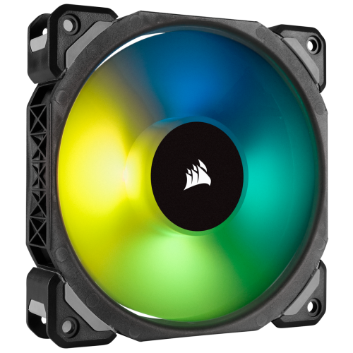 Набір кулерів для корпусу Corsair ML120 PRO RGB LED 120MM PWM Premium Magnetic Levitation Fan (CO-9050075-WW) Black (Відновлено продавцем, 840644) купити в Україні: Київ, Львів, Хмельницький, Тернопіль, Івано-Франківськ | Перевірка сумісності, низька ціна, відгуки, характеристики від TELEMART фото