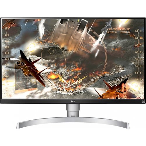 Монитор LG 27" 27UL650-W Silver (Восстановлено продавцом, 840647) купить в Украине: Киев, Днепр, Харьков, Одесса  | Низкая цена, отзывы, характеристики от TELEMART фото