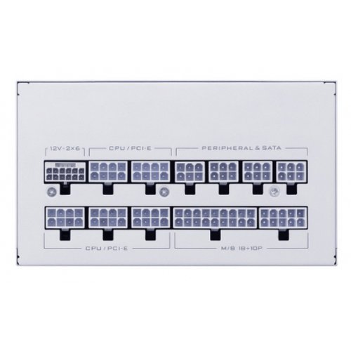 Блок питания Lian Li SX Platinum 850W (G9P.SX0850P.W000.EU) White купить в Украине: Киев, Днепр, Харьков, Одесса  | Проверка совместимости, низкая цена, отзывы, характеристики от TELEMART фото