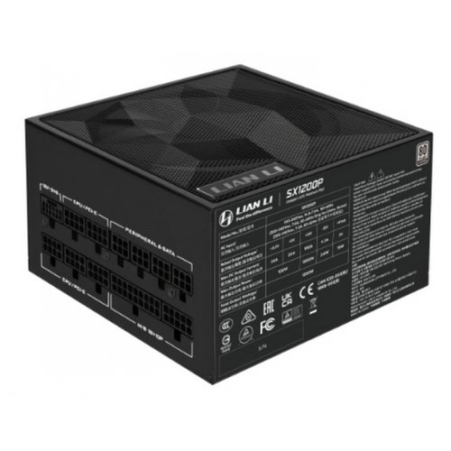 Блок питания Lian Li SX Platinum 1200W (G9P.SX1200P.B000.EU) Black купить в Украине: Киев, Днепр, Харьков, Одесса  | Проверка совместимости, низкая цена, отзывы, характеристики от TELEMART фото