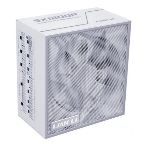 Блок питания Lian Li SX Platinum 1200W (G9P.SX1200P.W000.EU) White купить в Украине: Киев, Днепр, Харьков, Одесса  | Проверка совместимости, низкая цена, отзывы, характеристики от TELEMART фото