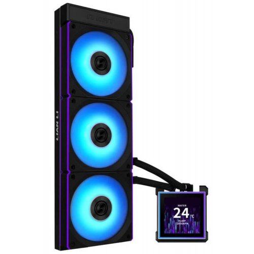 Готовая СВО Lian Li HydroShift II LCD-S 360CL (G89.GHS2LCDS36CB.00) Black купить в Украине: Киев, Днепр, Харьков, Одесса  | Проверка совместимости, низкая цена, отзывы, характеристики от TELEMART фото