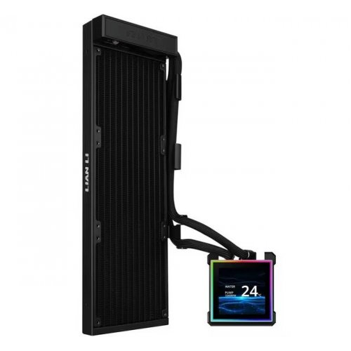 Готова СВО Lian Li HydroShift II LCD-S 360N Fanless (G89.GHS2LCDS36NB.00) Black купити в Україні: Київ, Львів, Хмельницький, Тернопіль, Івано-Франківськ | Перевірка сумісності, низька ціна, відгуки, характеристики від TELEMART фото