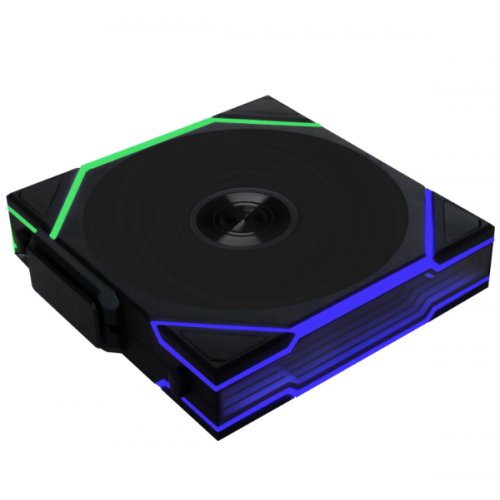 Кулер для корпуса Lian Li Uni Fan TL Wireless LCD 120 Reverse Blade (G99.12RTLLCD1W1B.00) Black купити в Україні: Київ, Львів, Хмельницький, Тернопіль, Івано-Франківськ | Перевірка сумісності, низька ціна, відгуки, характеристики від TELEMART фото