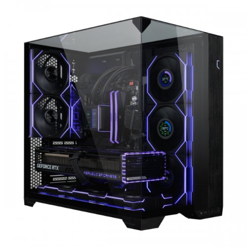 Кулер для корпуса Lian Li Uni Fan TL Wireless LCD 120 Reverse Blade (G99.12RTLLCD1W1B.00) Black купити в Україні: Київ, Львів, Хмельницький, Тернопіль, Івано-Франківськ | Перевірка сумісності, низька ціна, відгуки, характеристики від TELEMART фото