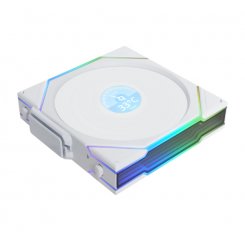 Кулер для корпуса Lian Li Uni Fan TL Wireless LCD 120 Reverse Blade (G99.12RTLLCD1W1W.00) White