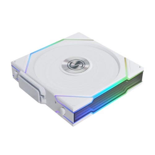 Кулер для корпуса Lian Li Uni Fan TL Wireless LCD 120 Reverse Blade (G99.12RTLLCD1W1W.00) White купити в Україні: Київ, Львів, Хмельницький, Тернопіль, Івано-Франківськ | Перевірка сумісності, низька ціна, відгуки, характеристики від TELEMART фото