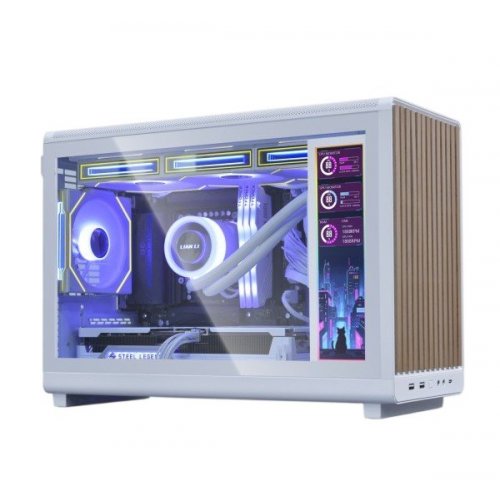 Екран Lian Li 8.8" Universal Screen (G89.SM088W.00) White купити в Україні: Київ, Львів, Хмельницький, Тернопіль, Івано-Франківськ | Низька ціна, відгуки, характеристики від TELEMART фото