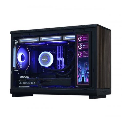 Екран Lian Li 8.8" Universal Screen (G89.SM088X.00) Black купити в Україні: Київ, Львів, Хмельницький, Тернопіль, Івано-Франківськ | Низька ціна, відгуки, характеристики від TELEMART фото