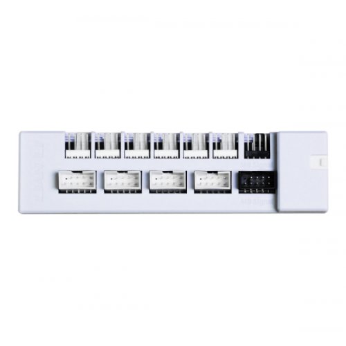 USB-хаб Lian Li Edge USB and Fan Hub (G8P.EG-HUB01W.00) White купить в Украине: Киев, Днепр, Харьков, Одесса  | Низкая цена, отзывы, характеристики от TELEMART фото