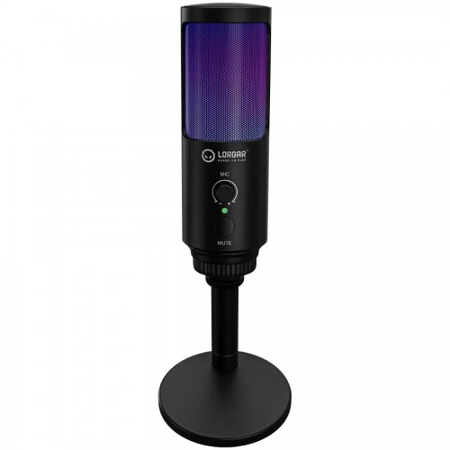 Мікрофон Lorgar SMP40 (LRG-SMP40-BK) Black купити в Україні: Київ, Львів, Хмельницький, Тернопіль, Івано-Франківськ | Низька ціна, відгуки, характеристики від TELEMART фото