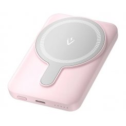 Powerbank Vention Magnetic Wireless 5000mAh 20W (FHSP0) Pink