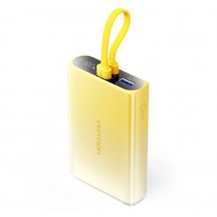 Powerbank Vention 10000mAh 22.5W LED Display (FHZY0) Gradient Yellow