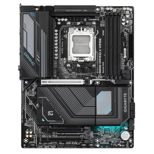 Уцінка материнська плата Gigabyte B850 GAMING X WIFI6E (sAM5, AMD B850) (Сліди використання, 840865) купити в Україні: Київ, Львів, Хмельницький, Тернопіль, Івано-Франківськ | Перевірка сумісності, низька ціна, відгуки, характеристики від TELEMART фото