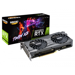 Відеокарта Inno3D GeForce RTX 3070 Twin X2 8192MB (N30702-08D6-171032LH) LHR (Відновлено продавцем, 840891)