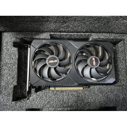 Уцінка відеокарта Asus GeForce RTX 3060 Dual OC 12288MB (DUAL-RTX3060-O12G-V2) (Відремонтовано виробником, 840930) купити в Україні: Київ, Львів, Хмельницький, Тернопіль, Івано-Франківськ | Перевірка сумісності, низька ціна, відгуки, характеристики від TELEMART фото