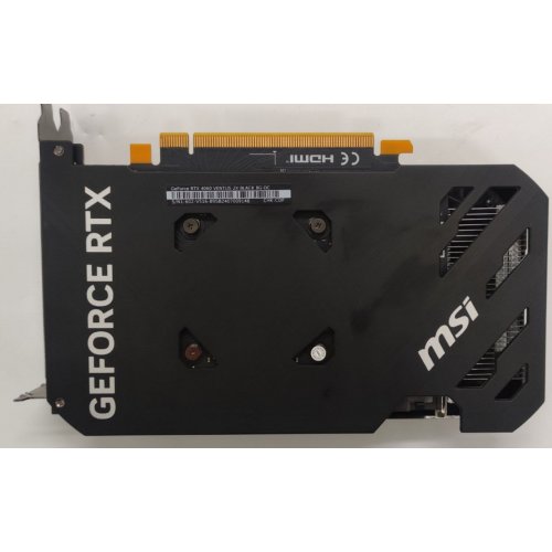 Відеокарта MSI GeForce RTX 4060 VENTUS 2X BLACK OC 8192MB (RTX 4060 VENTUS 2X BLACK 8G OC) (Відновлено продавцем, 840957) купити в Україні: Київ, Львів, Хмельницький, Тернопіль, Івано-Франківськ | Перевірка сумісності, низька ціна, відгуки, характеристики від TELEMART фото