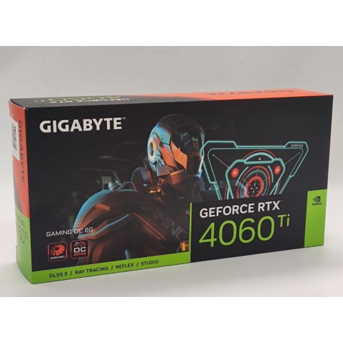 Видеокарта Gigabyte GeForce RTX 4060 Ti Gaming OC 8192MB (GV-N406TGAMING OC-8GD) (Восстановлено продавцом, 840958) купить в Украине: Киев, Днепр, Харьков, Одесса  | Проверка совместимости, низкая цена, отзывы, характеристики от TELEMART фото
