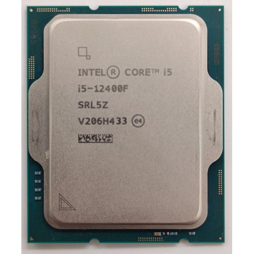 Процессор Intel Core i5-12400F 2.5(4.4)GHz 18MB s1700 Tray (CM8071504555318) (Восстановлено продавцом, 841015) купить в Украине: Киев, Днепр, Харьков, Одесса  | Проверка совместимости, низкая цена, отзывы, характеристики от TELEMART фото