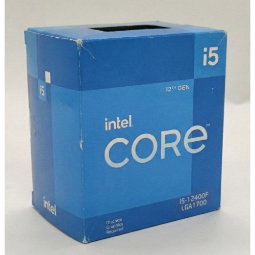 Процессор Intel Core i5-12400F 2.5(4.4)GHz 18MB s1700 Tray (CM8071504555318) (Восстановлено продавцом, 841015) купить в Украине: Киев, Днепр, Харьков, Одесса  | Проверка совместимости, низкая цена, отзывы, характеристики от TELEMART фото