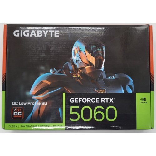 Видеокарта Gigabyte GeForce RTX 5060 OC Low Profile 8192MB (GV-N5060OC-8GL) (Восстановлено продавцом, 841019) купить в Украине: Киев, Днепр, Харьков, Одесса  | Проверка совместимости, низкая цена, отзывы, характеристики от TELEMART фото