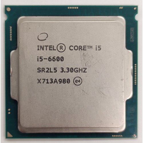 Процессор Intel Core i5-6600 3.3G(3.9)Hz 6MB s1151 Tray (CM806620192040) (Восстановлено продавцом, 841028) купить в Украине: Киев, Днепр, Харьков, Одесса  | Проверка совместимости, низкая цена, отзывы, характеристики от TELEMART фото