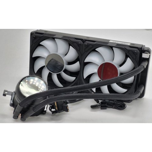 Готова сжо AeroCool Mirage L240 (ACLA-MR24117.73) Black (Відновлено продавцем, 841032) купити в Україні: Київ, Львів, Хмельницький, Тернопіль, Івано-Франківськ | Перевірка сумісності, низька ціна, відгуки, характеристики від TELEMART фото