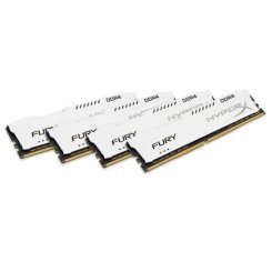 ОЗУ Kingston DDR4 32GB (4x8GB) 2933Mhz HyperX Fury White (HX429C17FW2K4/32)