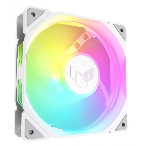 Кулер для корпуса Asus TUF Gaming TR120 ARGB (90DA0093-B09000) White (Відновлено продавцем, 841153) купити в Україні: Київ, Львів, Хмельницький, Тернопіль, Івано-Франківськ | Перевірка сумісності, низька ціна, відгуки, характеристики від TELEMART фото
