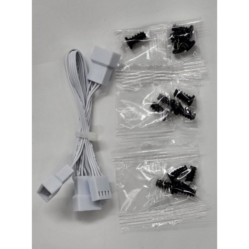 Набор кулеров для корпуса Asus TUF Gaming TR120 ARGB Reverse Triple Pack (90DA00D3-B09020) White (Восстановлено продавцом, 841154) купить в Украине: Киев, Днепр, Харьков, Одесса  | Проверка совместимости, низкая цена, отзывы, характеристики от TELEMART фото