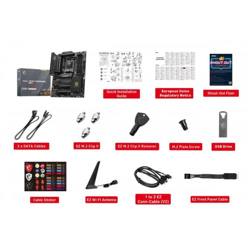 Уцінка материнська плата MSI MAG X870 TOMAHAWK WIFI (sAM5, AMD X870) (Розкрита упаковка, 841176) купити в Україні: Київ, Львів, Хмельницький, Тернопіль, Івано-Франківськ | Перевірка сумісності, низька ціна, відгуки, характеристики від TELEMART фото