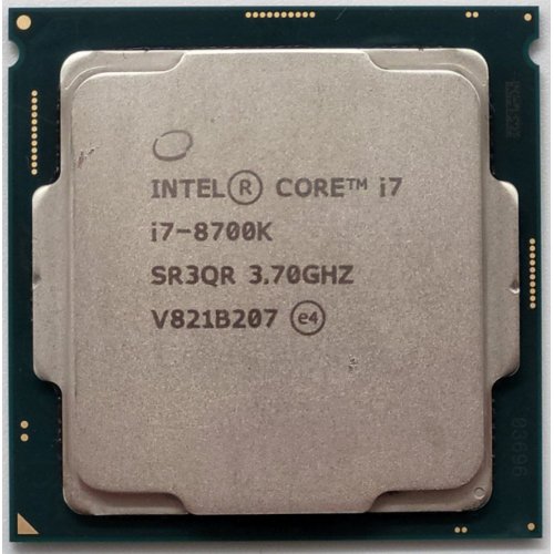 Процесор Intel Core i7-8700K 3.7(4.7)GHz 12MB s1151 Tray (CM8068403358220) (Відновлено продавцем, 841179) купити в Україні: Київ, Львів, Хмельницький, Тернопіль, Івано-Франківськ | Перевірка сумісності, низька ціна, відгуки, характеристики від TELEMART фото